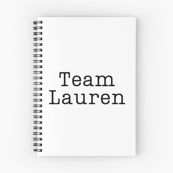 Item preview, Team Lauren (text only) designed and sold by Fandom8.