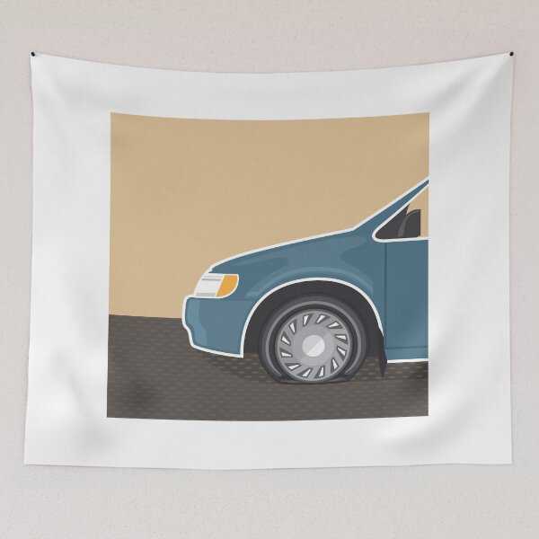 Item preview, Flat tire designed and sold by vectorworks51.