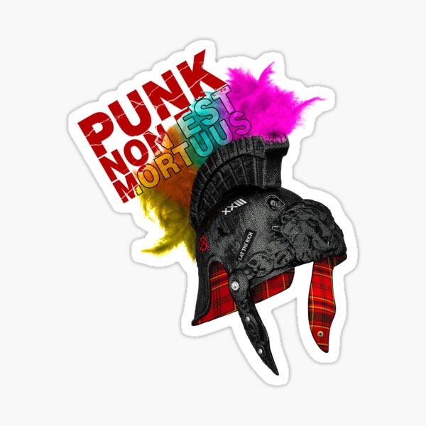 Vista previa del artículo con la obra «punk romano», diseñado y vendido por ArgusButler.