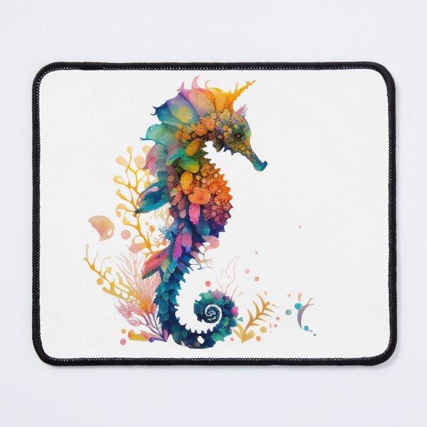 Item preview, Feathered Seahorse designed and sold by Whalecat-studio.