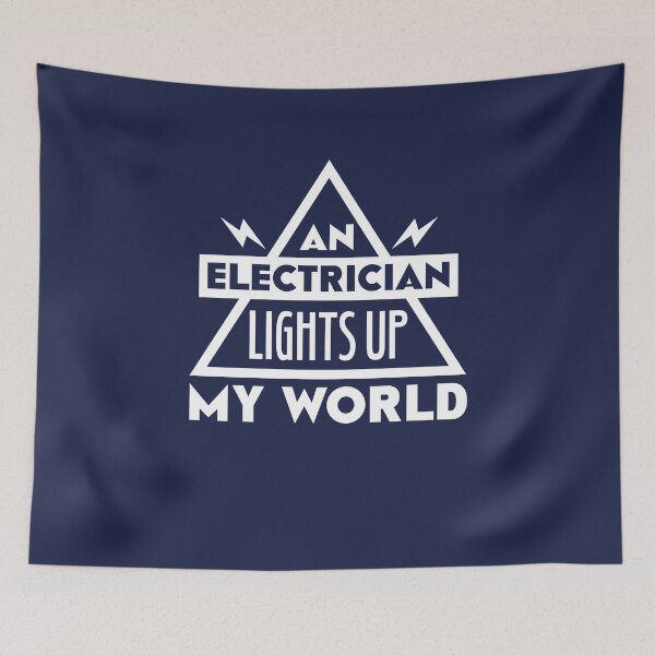 Item preview, An Electrician Lights Up My World Electrician Wife designed and sold by jaygo.
