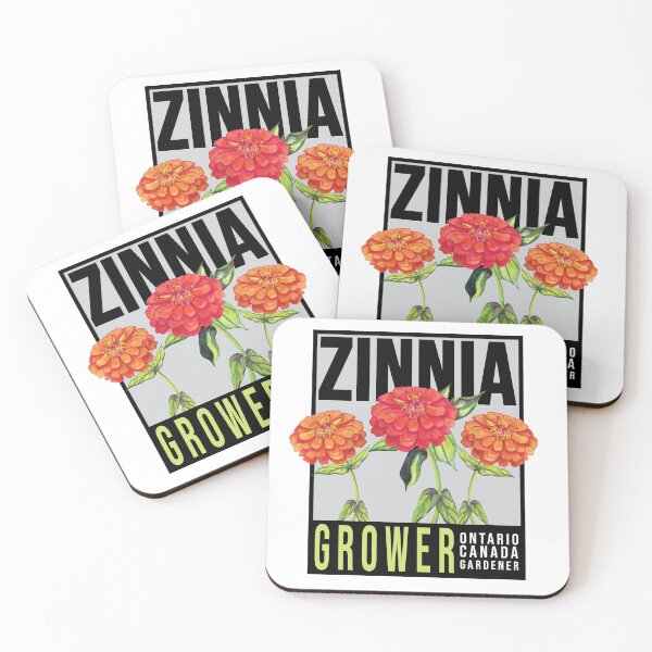 Item preview, Zinnia Grower - Ontario Canada Gardener designed and sold by TaraGbear.