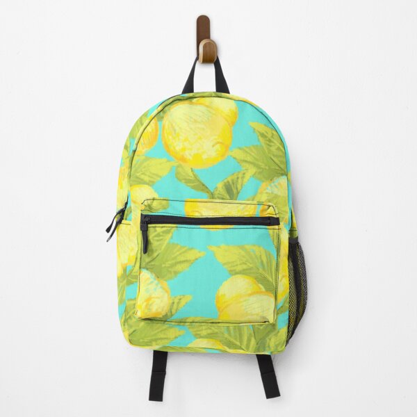 Item preview, Chalk fresh sunny lemon on blue background designed and sold by orsinha.