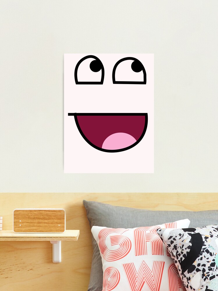 Epic Face Roblox Art Board Print for Sale by rbopone