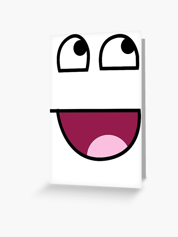 Epic Face Roblox | Greeting Card