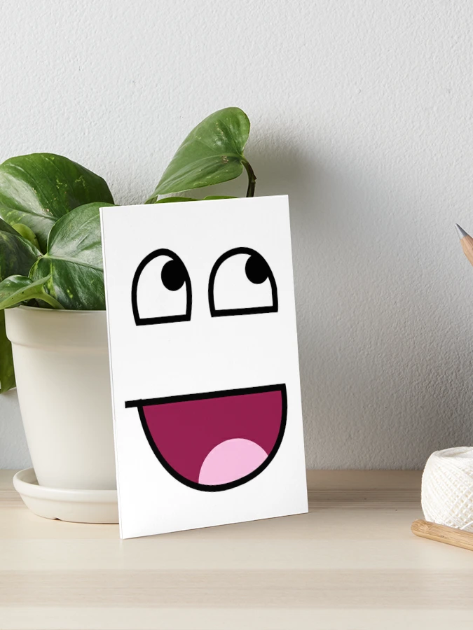 ROBLOX CHILL FACE Slim Fit  Sticker for Sale by TEDDYBOTT