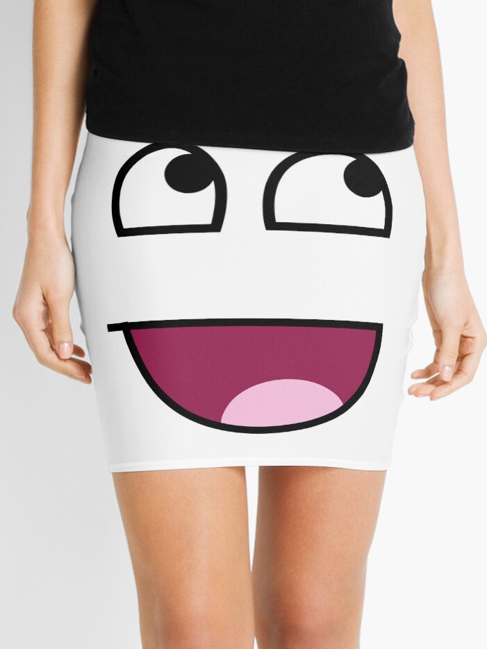 Roblox Woman Face Mini Skirt for Sale by rbopone