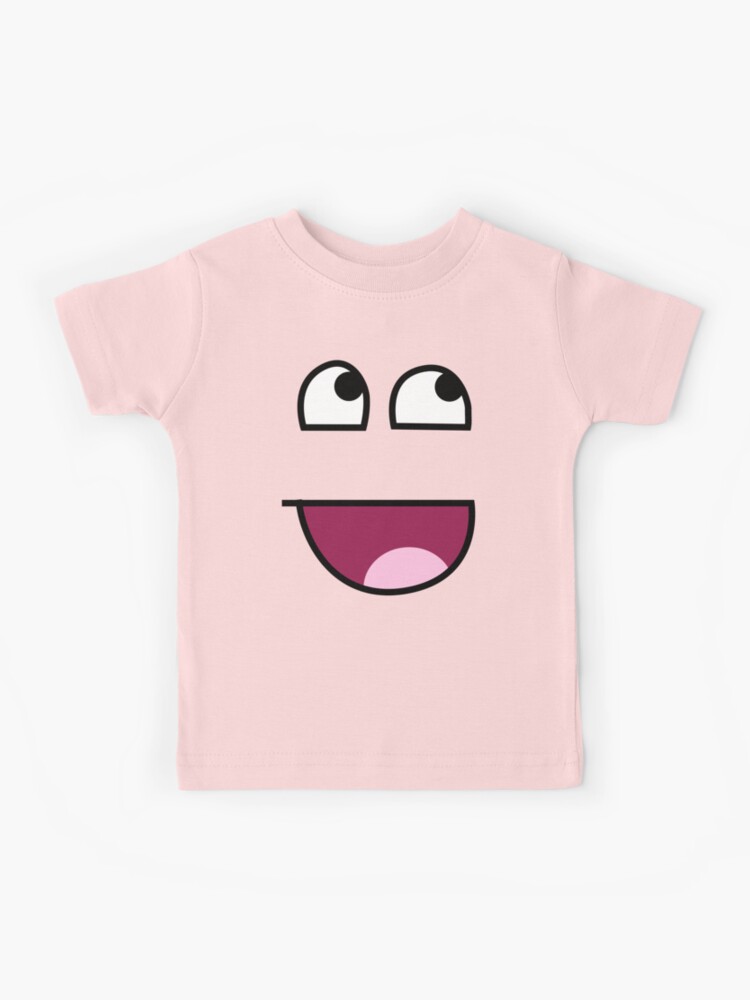 🌜Happy face pink t shirt roblox 🌜