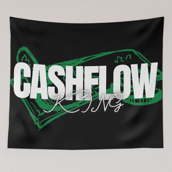 Item preview, CASHFLOW KING poster 2 designed and sold by KingsManKind.