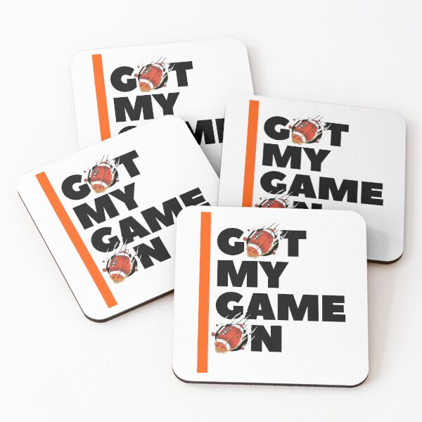 Item preview, Football "Got My Game On" designed and sold by RagWeasel.