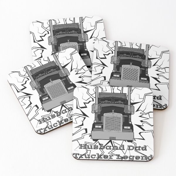 Item preview, Husband Dad Trucker Legend designed and sold by ynsmahop.