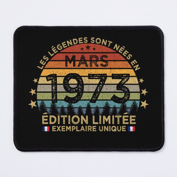 Item preview, Anniversaire 50 Ans Les Legendes Sont Nees en Mars 1973 designed and sold by cssdru.