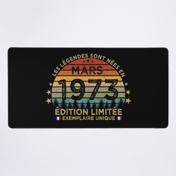 Item preview, Anniversaire 50 Ans Les Legendes Sont Nees en Mars 1973 designed and sold by cssdru.