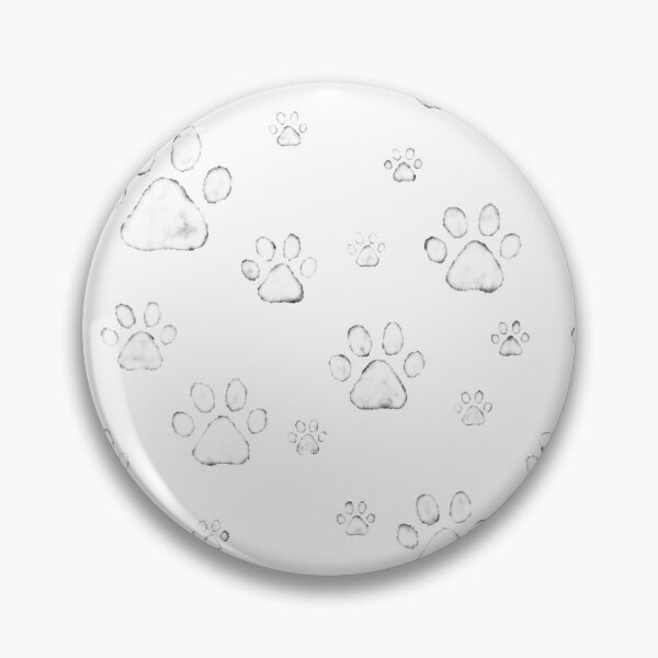 Item preview, Paws watercolor pattern designed and sold by Aleksse.