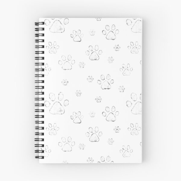 Item preview, Paws watercolor pattern designed and sold by Aleksse.