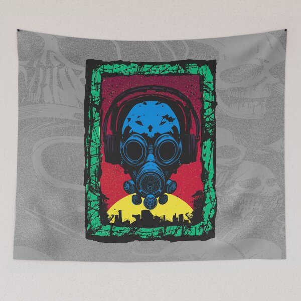 Item preview, Cyborg Gasmask Punk Robot  designed and sold by tabemisa.