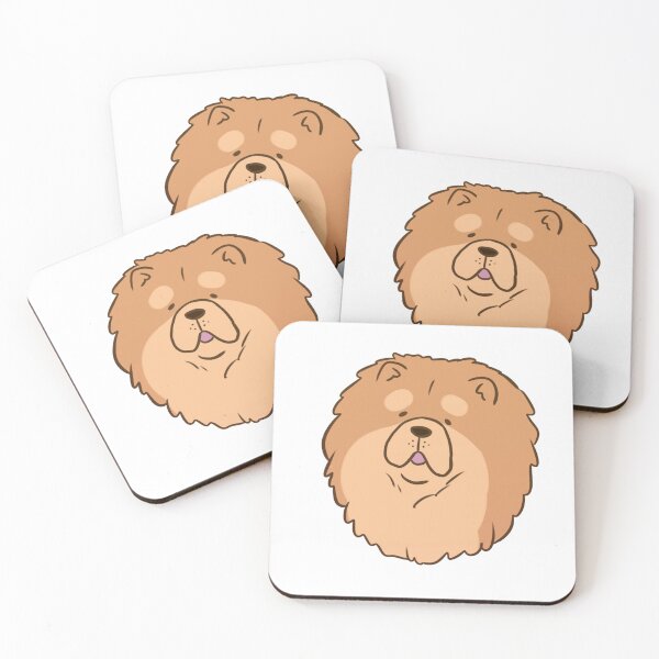 Item preview, Chow chow face cute illustration  designed and sold by Yarafantasyart.