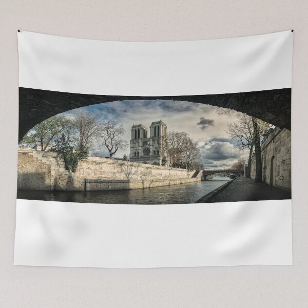 Item preview, Notre Dame Panorama designed and sold by lesslinear.