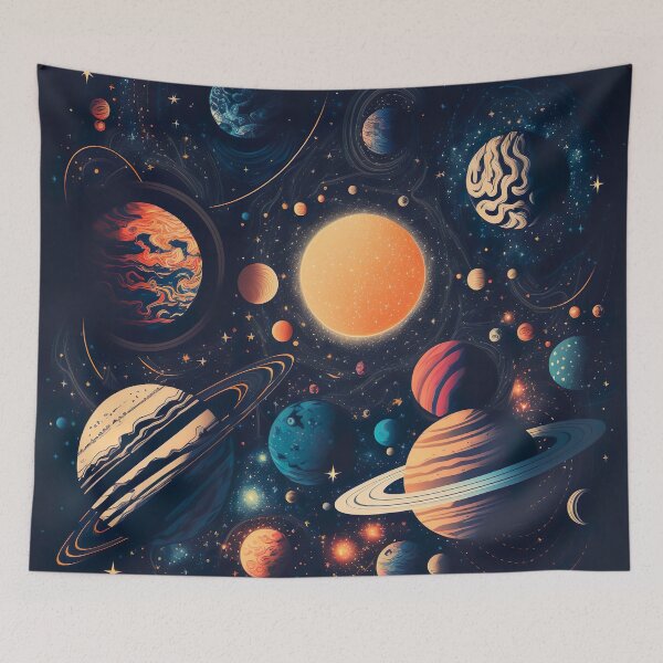 Item preview, Awesome design that features spaceships and planets designed and sold by Palteeshop.