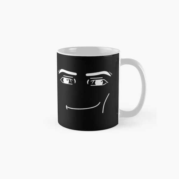 Roblox Man Face Coffee Mug for Sale by rbopone