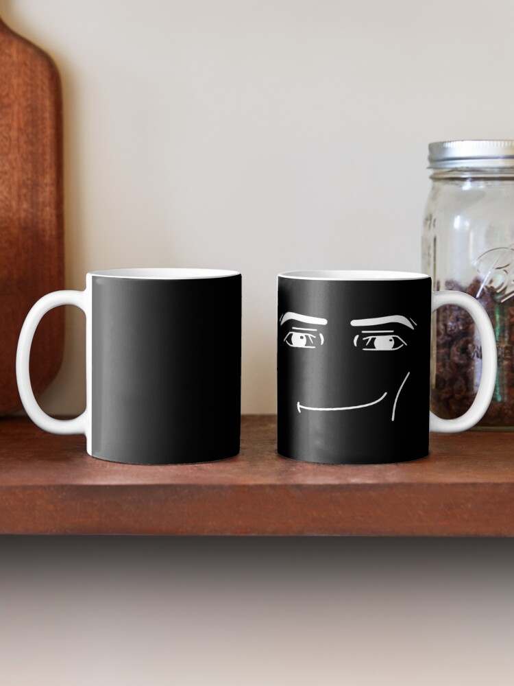 Roblox Man Face Coffee Mug for Sale by rbopone