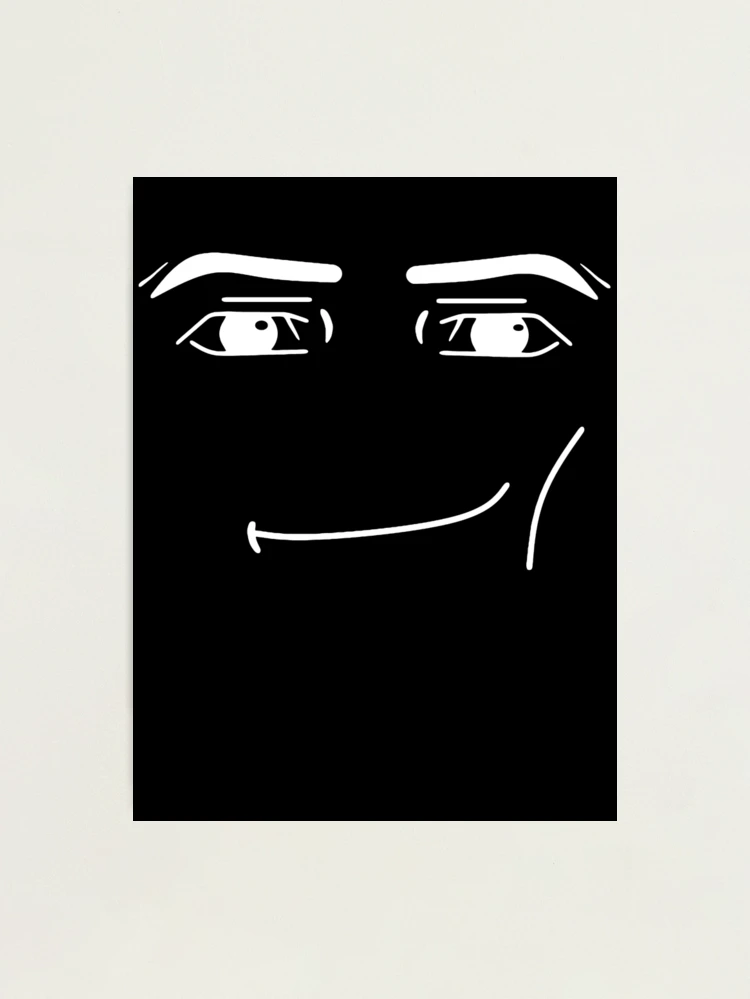 roblox man face Photographic Print for Sale by DOPANDA .