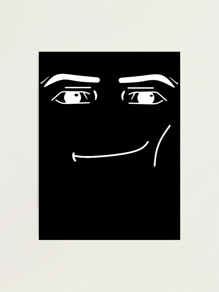 man face roblox Photographic Print for Sale by DanielWil