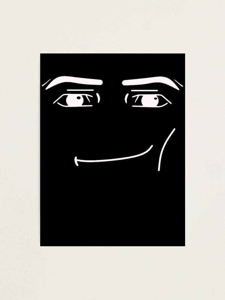 roblox man face Art Print for Sale by DOPANDA .