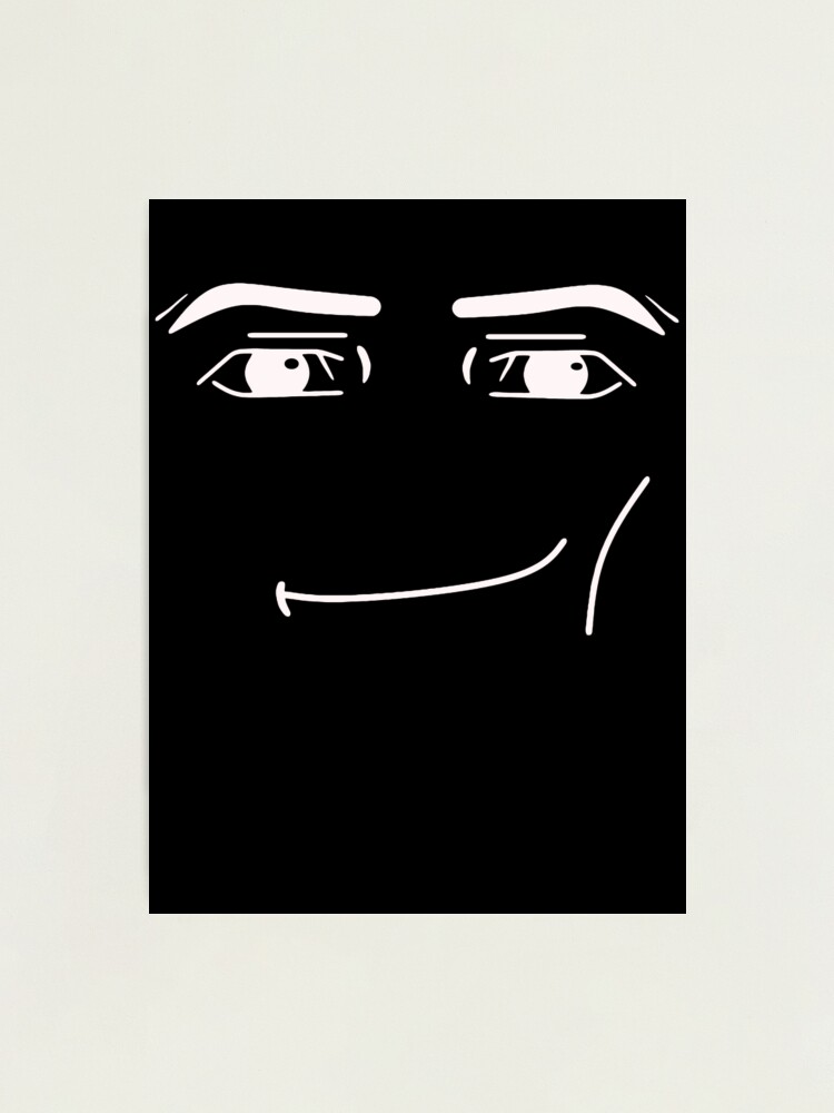 Roblox Man Face Graphic · Creative Fabrica