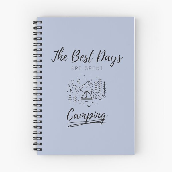 Item preview, THE BEST DAYS ARE SPENT CAMPING - SUMMER CAMPING WITH FAMILY AND FRIENDS FOR TEENS, MEN AND WOMEN designed and sold by HebeReynolds.