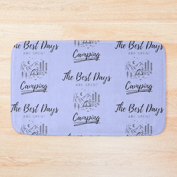 Item preview, THE BEST DAYS ARE SPENT CAMPING - SUMMER CAMPING WITH FAMILY AND FRIENDS FOR TEENS, MEN AND WOMEN designed and sold by HebeReynolds.