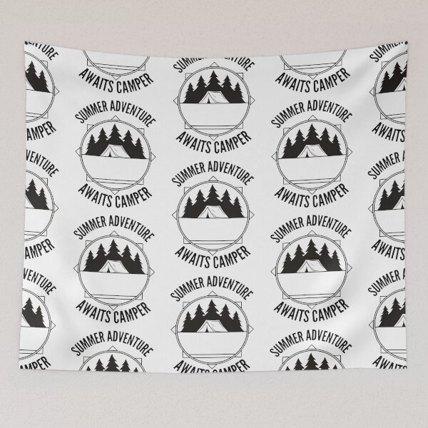 Item preview, Summer Adventure awaits campers designed and sold by HebeReynolds.