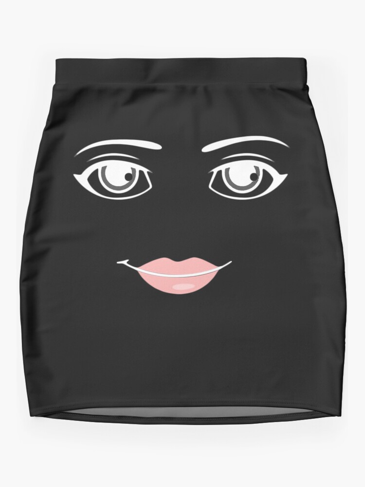 Roblox Woman Face Mini Skirt for Sale by rbopone