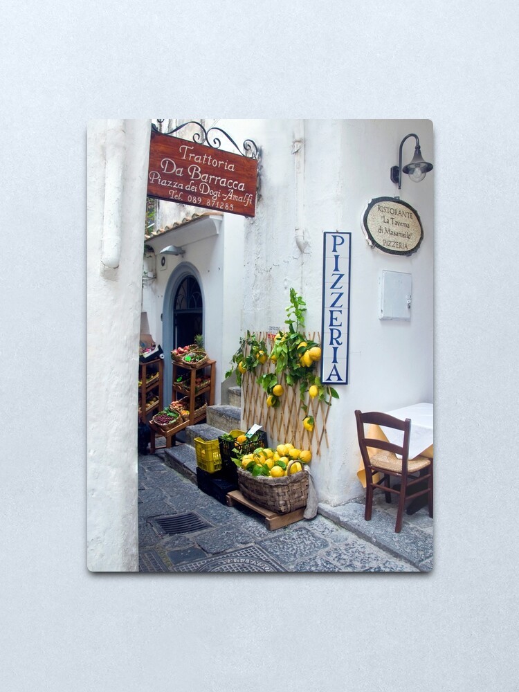 Alternate view of Amalfi, Italy Metal Print