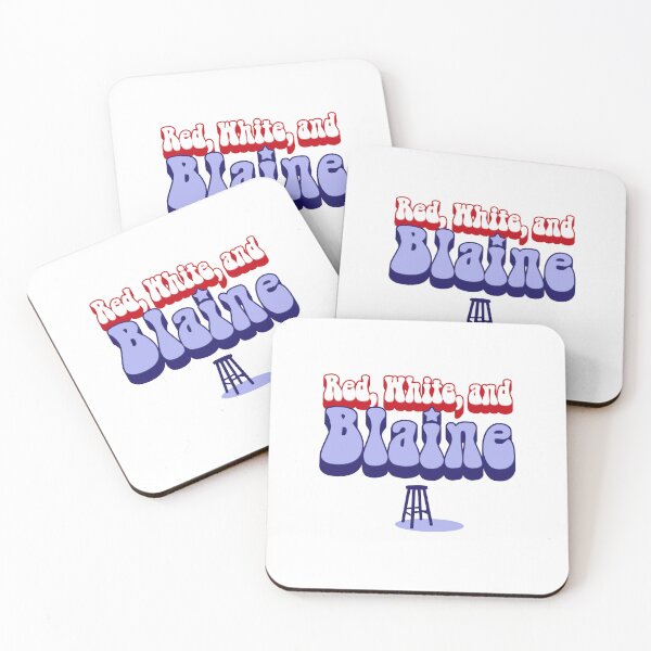 Item preview, Red White and Blaine Missouri Stool Capital of the World  designed and sold by The Junto Shop.