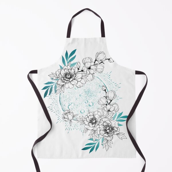Item preview, Blue Full Moon Flowers designed and sold by KalikaGraphisme.