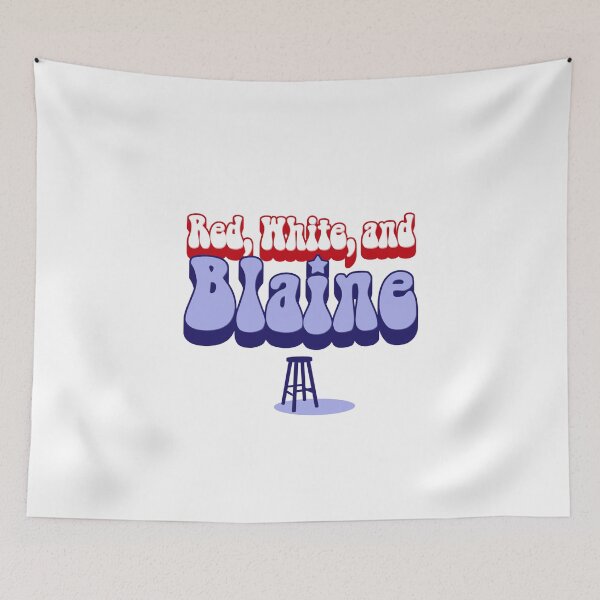 Item preview, Red White and Blaine Missouri Stool Capital of the World  designed and sold by The Junto Shop.