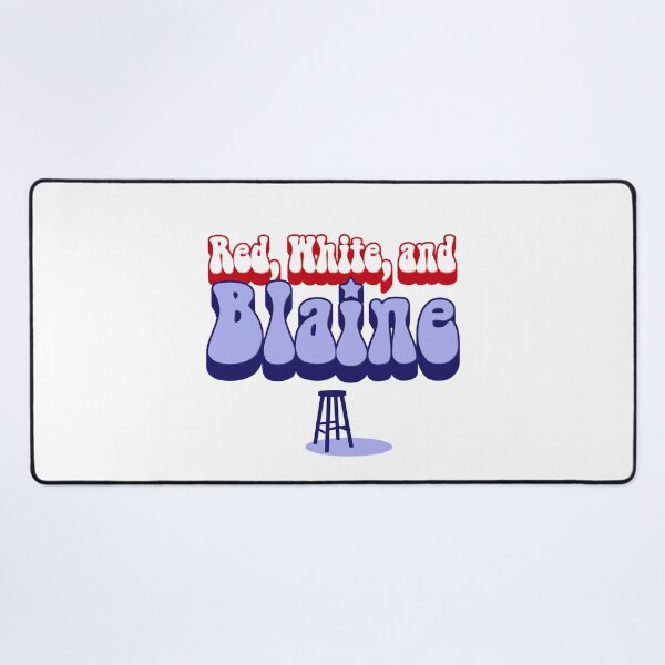 Item preview, Red White and Blaine Missouri Stool Capital of the World  designed and sold by The Junto Shop.