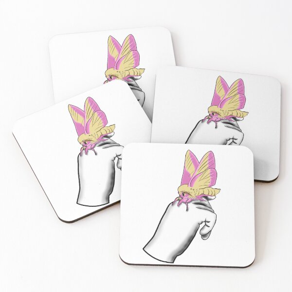Item preview, Rosy Maple Moth designed and sold by heidijanetattoo.