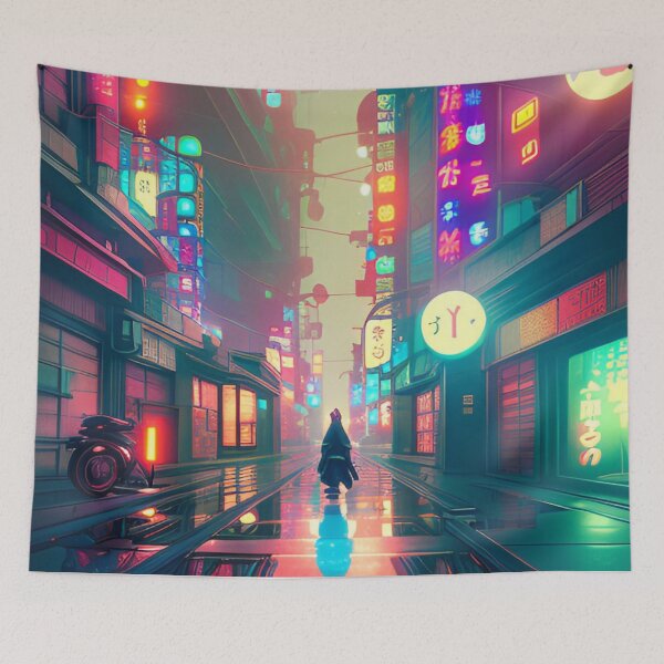 Item preview, Tokyo Neon Anime Japan Future Vibes <3 designed and sold by Trendy-Now.