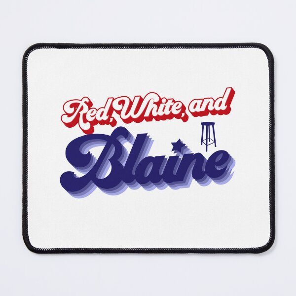 Item preview, Red White and Blaine Missouri Stool Capital of the World  designed and sold by The Junto Shop.