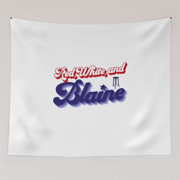 Item preview, Red White and Blaine Missouri Stool Capital of the World  designed and sold by The Junto Shop.