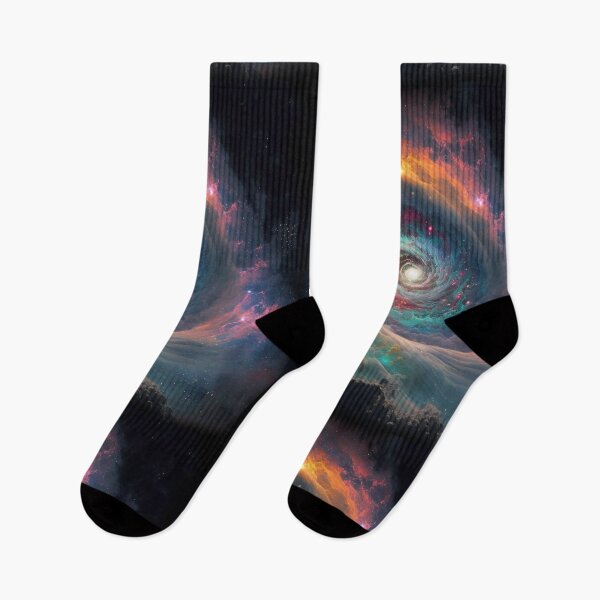 Item preview, Cosmos Galaxy Spiral with Stars designed and sold by ArtElephant.