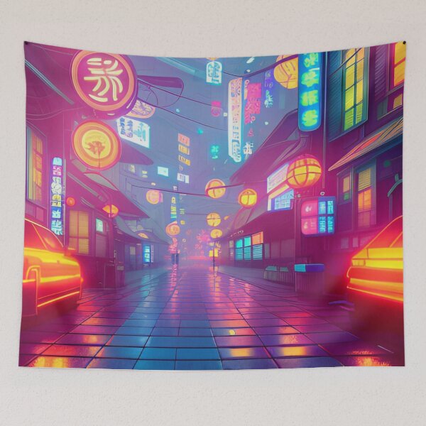 Item preview, Tokyo Neon Anime Japan Night Vibes <3 designed and sold by Trendy-Now.