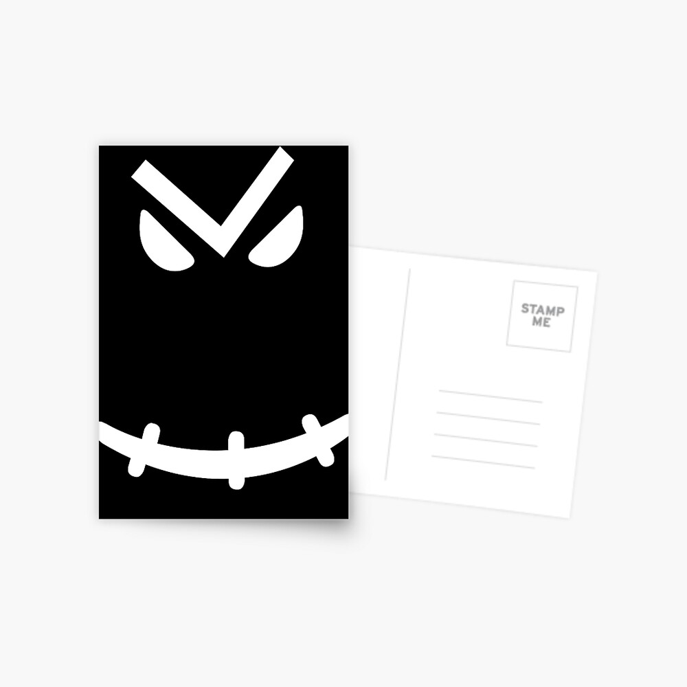 Roblox Man Face Postcard for Sale by rbopone