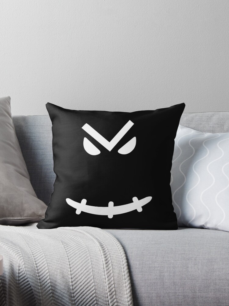 Man Face  Throw Pillow for Sale by Needlessworks