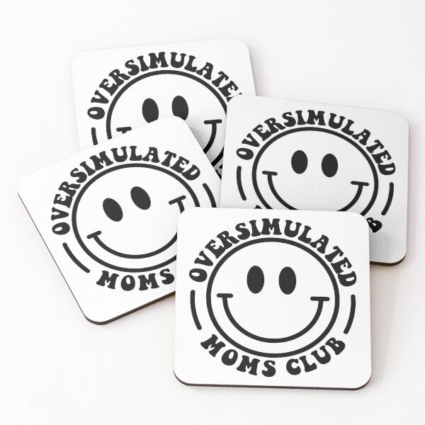Item preview, overstimulated moms club	 designed and sold by FROUZA Design.