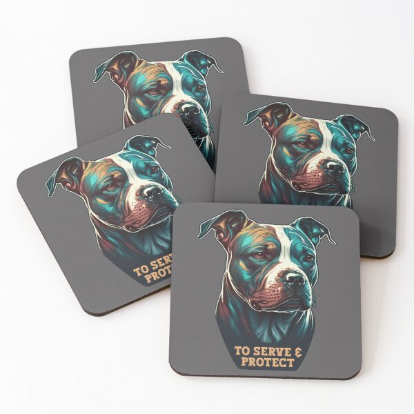 Item preview, Pitbull to serve and protect designed and sold by ArtistMark00.