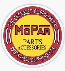 Mopar Teile Sticker