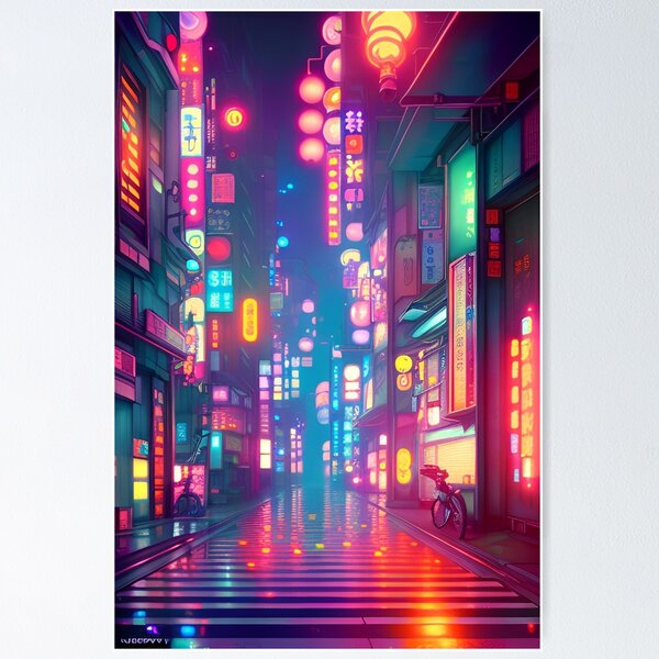 Tokyo Neon Anime Japan Night Lights <3